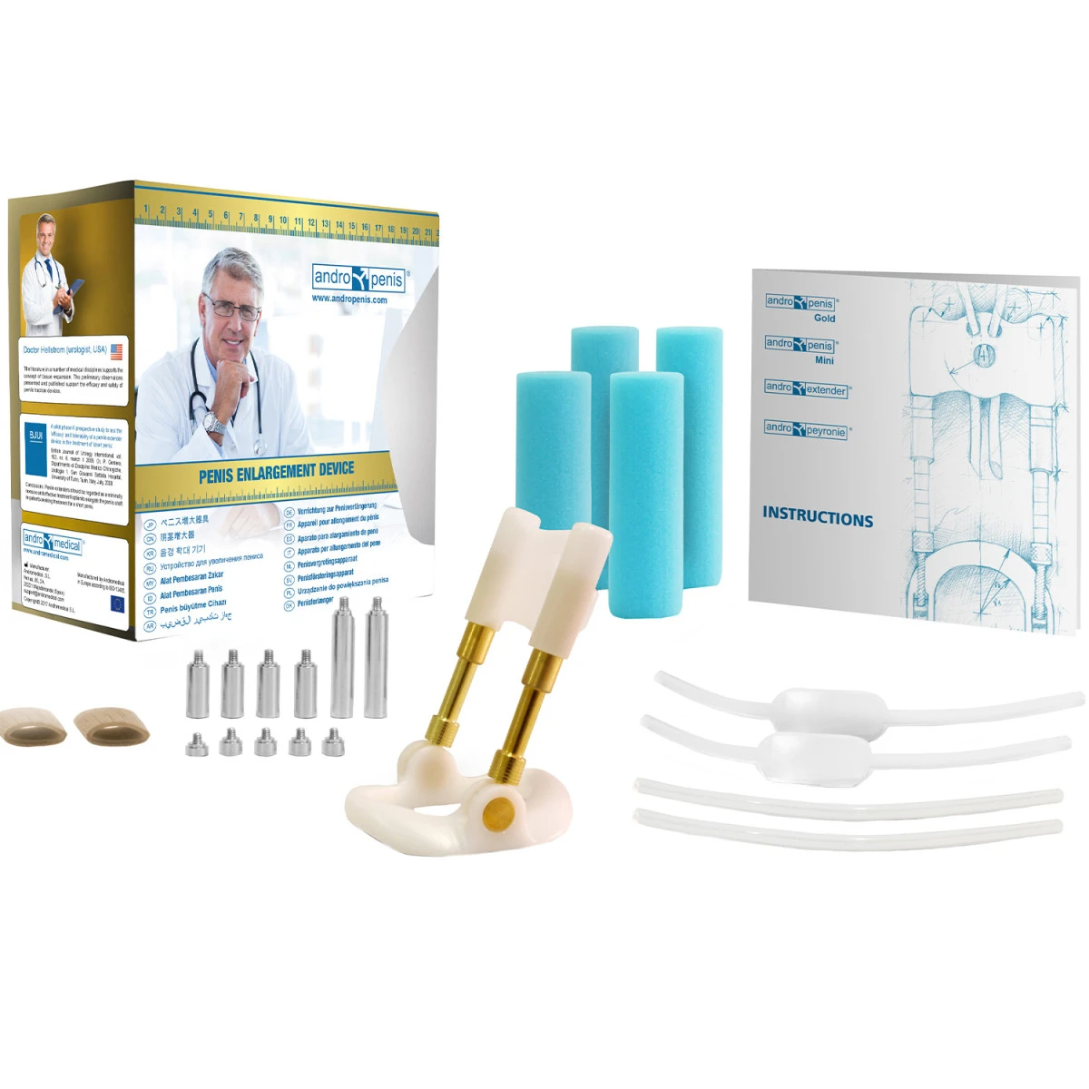 Andropenis Gold Penis Verlenger 5 Andropenis Gold Penis Verlenger - Afbeelding 3