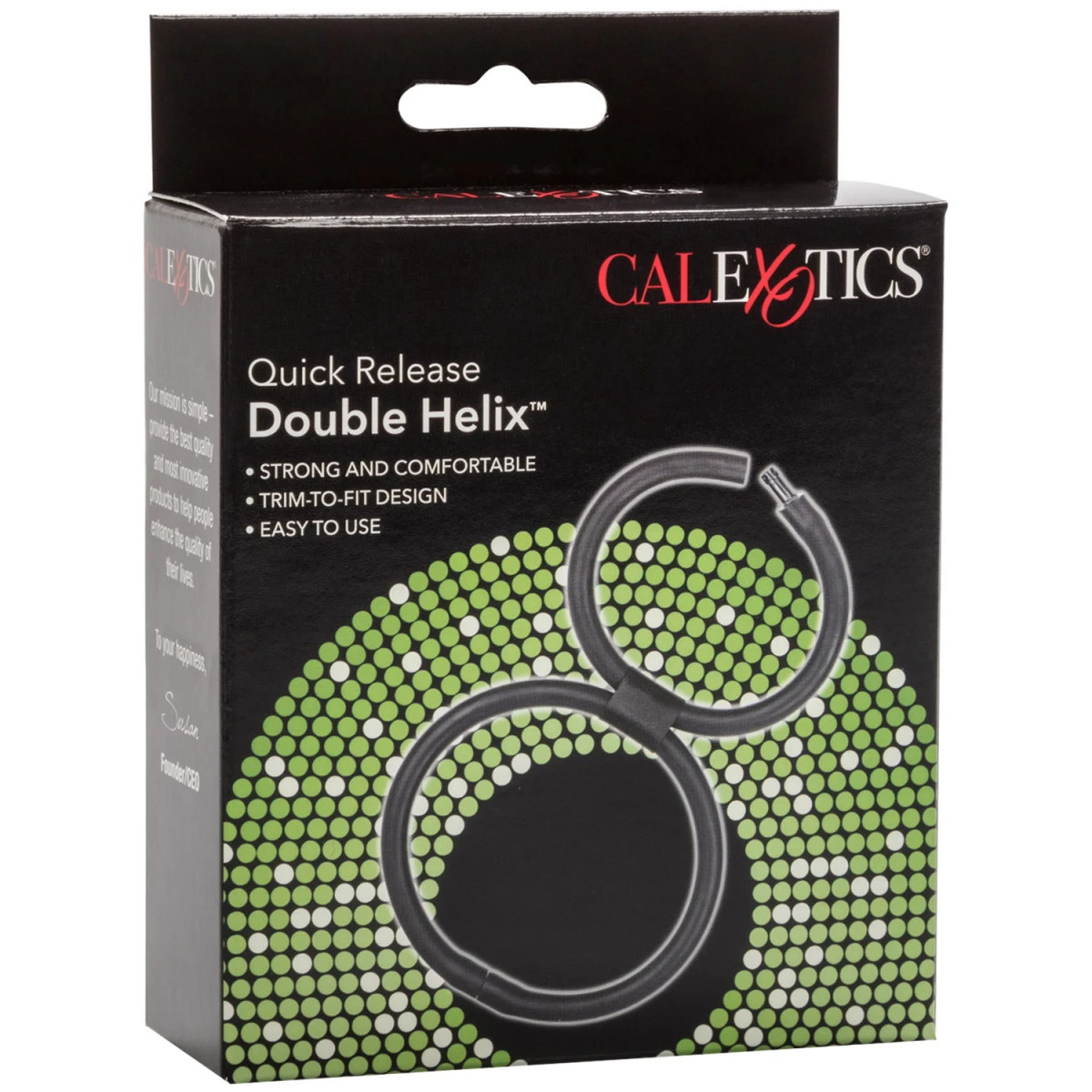 CalExotics Double Helix Cockring 5 CalExotics Double Helix Cockring - Afbeelding 3