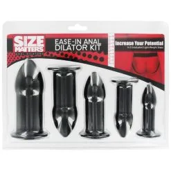 XR Brands Size Matters Ease-In Anal Dilator Kit 5 XR Brands Size Matters Ease-In Anal Dilator Kit -Sexy lingerie Verkoop 14421 size matters ease in anal dilator kit 10 package q100