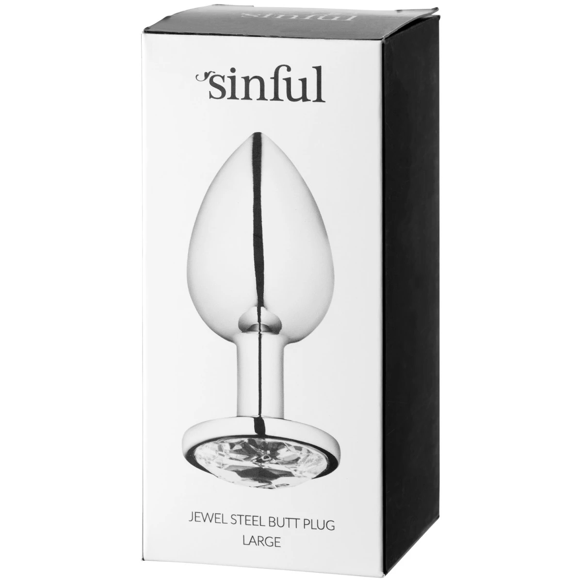 Sinful Jewel Steel Buttplug Large 7 Sinful Jewel Steel Buttplug Large - Afbeelding 5