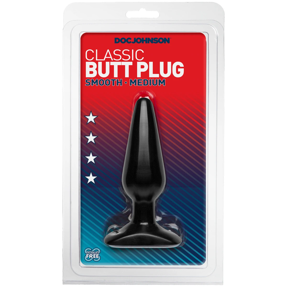 Doc Johnson Classic Smooth Buttplug Medium 5 Doc Johnson Classic Smooth Buttplug Medium - Afbeelding 3