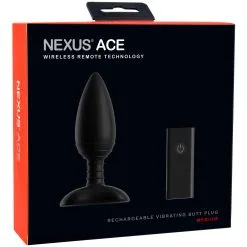 Libertybelle Marketing Limited Nexus Ace Medium Anale Vibrator Met Afstandsbediening -Sexy lingerie Verkoop 14597 nexus ace medium fjernbetjent opladelig anal vibrator q100 06