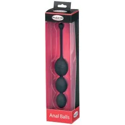 Schneider & Triburtius Rubber Malesation Anal Balls Anaalketting -Sexy lingerie Verkoop 14619 malesation anal balls analkaede 10 package q100