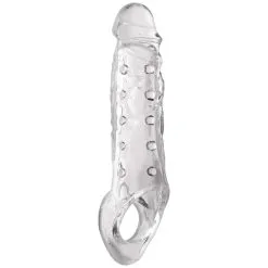 Sexy lingerie Verkoop 24 XR Brands Size Matters Clearly Ample Penis Enhancer Sleeve