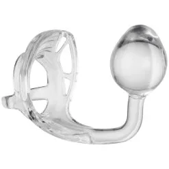 Perfect Fit Armor Tug Lock Buttplug En Cockring -Sexy lingerie Verkoop 15271 perfect fit armour tug lock butt plug og penisring 03 q100