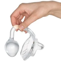 Perfect Fit Armor Tug Lock Buttplug En Cockring -Sexy lingerie Verkoop 15271 perfect fit armour tug lock butt plug og penisring 51 hand q100