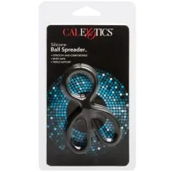CalExotics Silicone Ball Spreider Cockring -Sexy lingerie Verkoop 15611 calexotics silikone ball spreader penisring q100 01