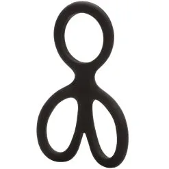 CalExotics Silicone Ball Spreider Cockring -Sexy lingerie Verkoop 15611 calexotics silikone ball spreader penisring q100 03