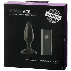 Libertybelle Marketing Limited Nexus Ace Small Vibrerende Buttplug Met Afstandsbediening 15 Libertybelle Marketing Limited Nexus Ace Small Vibrerende Buttplug Met Afstandsbediening -Sexy lingerie Verkoop 15849 nexus ace small fjernbetjent opladelig anal vibrator 10 package q100