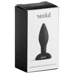 Sinful BumBum Small Siliconen Buttplug -Sexy lingerie Verkoop 15925 sinful bumbum small silicone butt plug q100 05