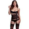 Baci Lingeri Baci Peekaboo Set Korset 1 Baci Lingeri Baci Peekaboo Set Korset -Sexy lingerie Verkoop 16160 baci peekaboo cincer saet q100 01