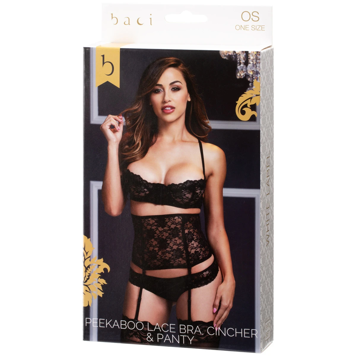 Baci Lingeri Baci Peekaboo Set Korset 7 Baci Lingeri Baci Peekaboo Set Korset - Afbeelding 5
