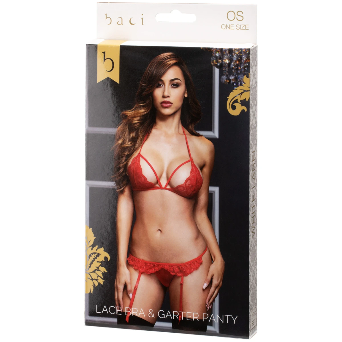 Baci Lingeri Baci Set Kruisloze Kanten Beha 5 Baci Lingeri Baci Set Kruisloze Kanten Beha - Afbeelding 3