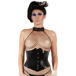 Orion Late X Latex Keurslijf Met Kant -Sexy lingerie Verkoop 16307 late x latex corsage with laces q100 03