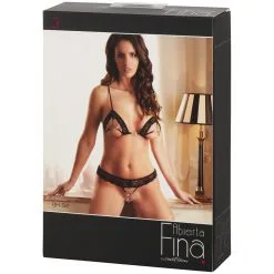 Orion Abierta Fine Bh Set Met Strass -Sexy lingerie Verkoop 16372 abierta fina bh saet med rhinsten small 90 pack q100