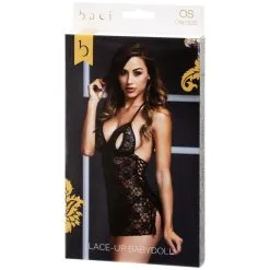 Baci Lingeri Baci Kanten Hemd -Sexy lingerie Verkoop 16567 baci blonde chemise 10 package q100