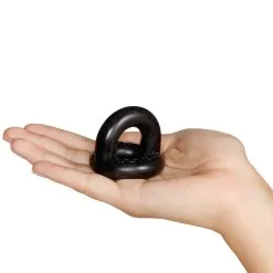 Sport Fucker TPR Dubbele Cockring -Sexy lingerie Verkoop 17078 sport fucker tpr dobbelt penisring 05 hand q100