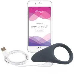Wow Tech We-Vibe Verge Vibrerende Cockring Met App -Sexy lingerie Verkoop 17411 we vibe verge app styret vibrator ring q100 03