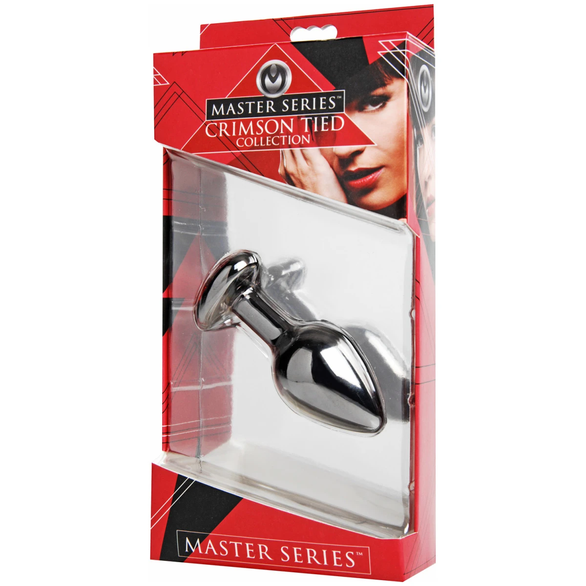 XR Brands Master Series Crimson Tied Scarlet Heart Buttplug 6 XR Brands Master Series Crimson Tied Scarlet Heart Buttplug - Afbeelding 4