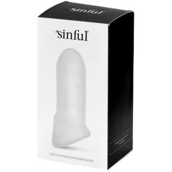 Sinful Stretchy Penis Extender Sleeve -Sexy lingerie Verkoop 18335 sinful stretchy penis extender sleeve 03 emballage q100 03