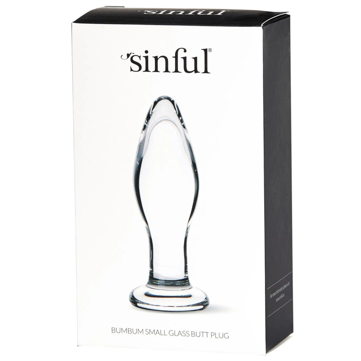 Sinful BumBum Glazen Buttplug Small 6 Sinful BumBum Glazen Buttplug Small - Afbeelding 4