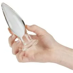 Sinful BumBum Glazen Buttplug-set -Sexy lingerie Verkoop 18403 sinful bumbum large glas butt plug q100 07