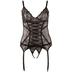 Orion Cottelli Kruisloze Corset Set Plus Size 7 Orion Cottelli Kruisloze Corset Set Plus Size -Sexy lingerie Verkoop 18782 cottelli bundlos corsage saet plus size q100 02