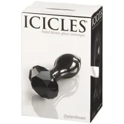 Pipedream Icicles Nr. 78 Glazen Buttplug -Sexy lingerie Verkoop 18921 icicles no 78 glas butt plug 90 pack q100