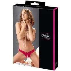 Orion Cottelli Pearl Orgasm-string Rood 7 Orion Cottelli Pearl Orgasm-string Rood -Sexy lingerie Verkoop 19120 cottelli perle orgasme g streng rod 90 pack q100