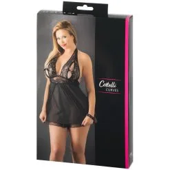 Orion Cottelli Lace Peekaboo Babydoll Grote Maat -Sexy lingerie Verkoop 19135 cottelli blonde peekaboo babydoll plus size 90 pack q100 1
