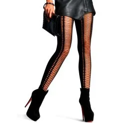 Leg Avenue Lace Up Tights