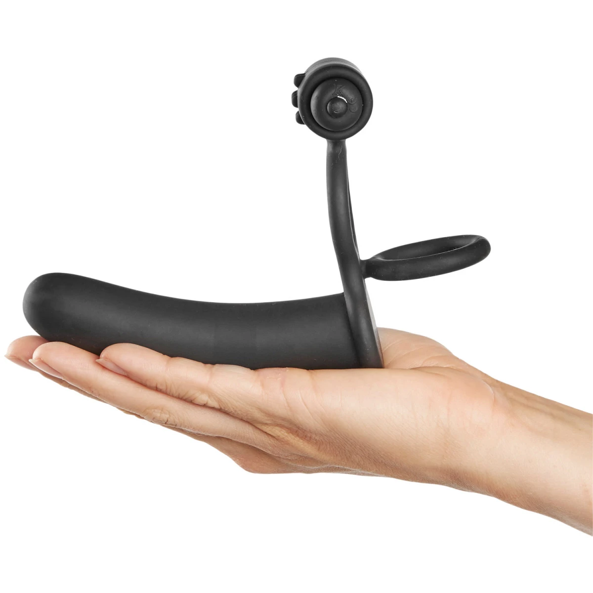 Sinful Double Pleasure Penetrator Met Vibrerende Penisring - Afbeelding 4