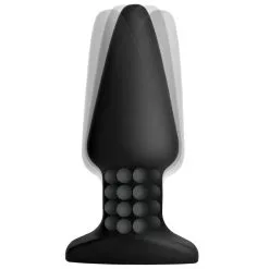 XR Brands Rimmers Smooth Rimming Vibrerende Buttplug Met Afstandsbediening