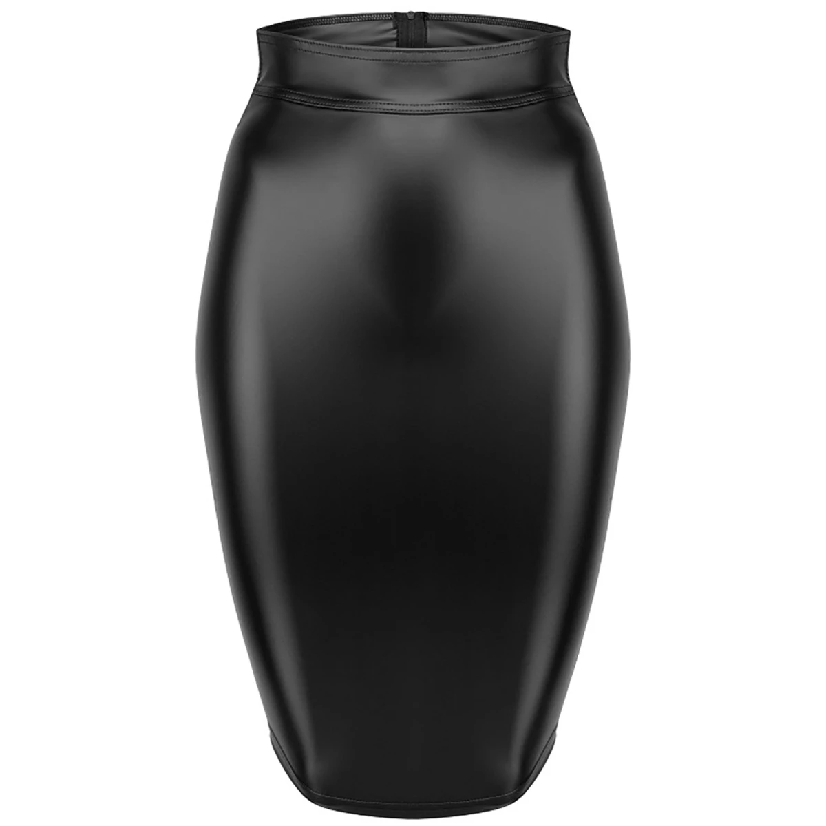 Waligora Noir Handmade Power Wetlook Kokerrok 5 Waligora Noir Handmade Power Wetlook Kokerrok - Afbeelding 3