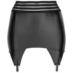 Waligora Noir Handmade Power Wetlook Jarretelgordel -Sexy lingerie Verkoop 19870 noir handmade don t be shy hofteholder q100 03 2