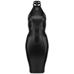 Waligora Noir Handmade Power Wetlook Potloodjurk -Sexy lingerie Verkoop 19890 noir handmade crave me pencil kjole q100 03