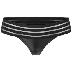 Waligora Noir Handmade Power Wetlook G-String -Sexy lingerie Verkoop 19895 noir handmade the strip g streng q100 03