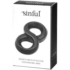 Sinful Infinity Rekbare Siliconen Dubbele Penisring 9 Sinful Infinity Rekbare Siliconen Dubbele Penisring -Sexy lingerie Verkoop 19996 sinful infinity stretchy silikone dobbelt penisring 04