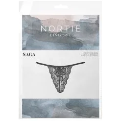Sinful NORTIE Saga Kanten Kruisloze G-string -Sexy lingerie Verkoop 20263 nortie saga bundlos blonde g streng 90 pack q100
