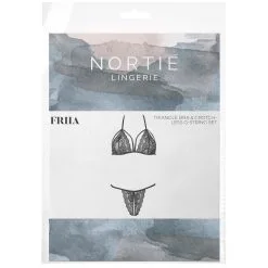 Sinful NORTIE Friia BH En Kruisloze String Set -Sexy lingerie Verkoop 20265 nortie friia bra and crotchless g string set 90 pack q100