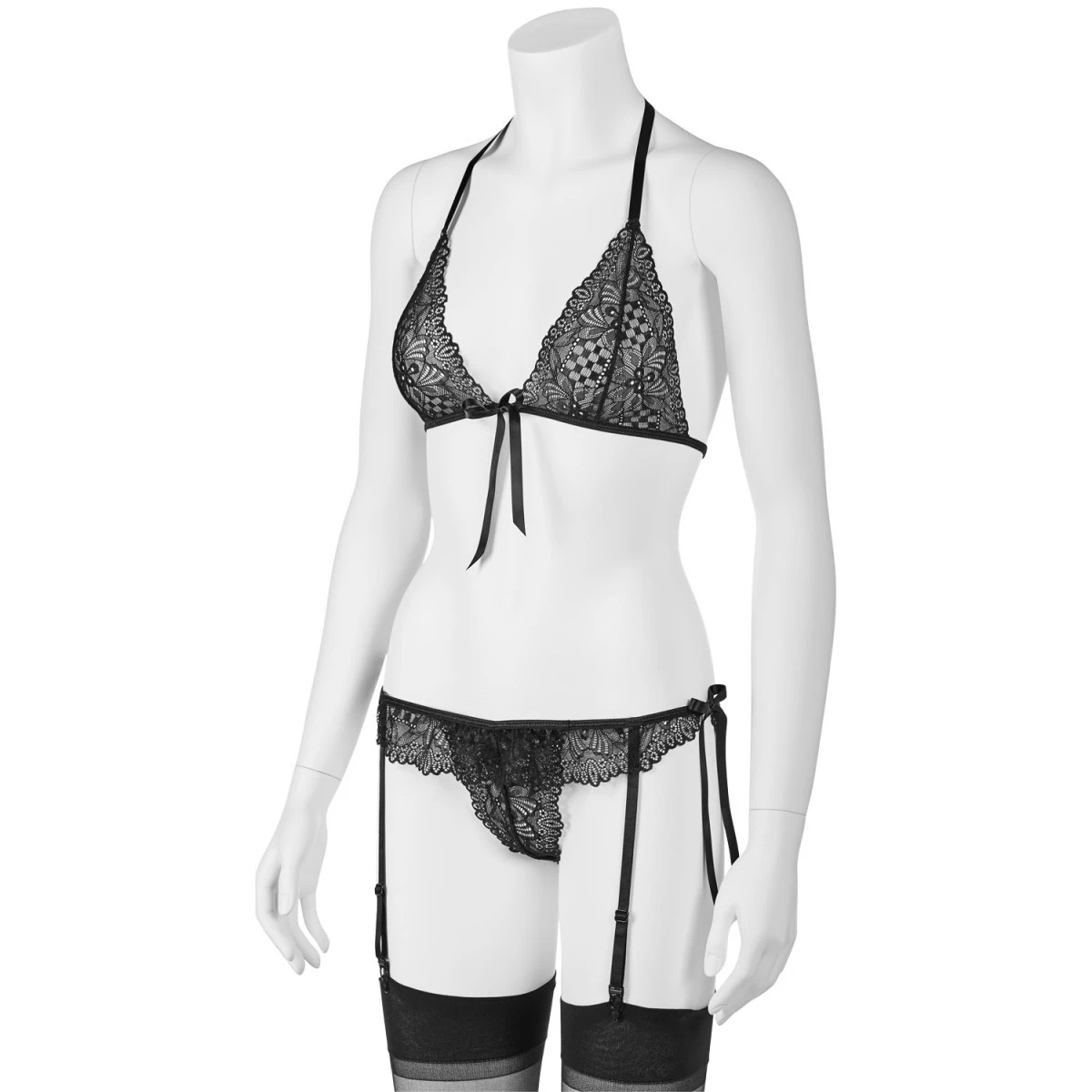 Sinful NORTIE Freja Kanten BH En Jarretelgordel Set 7 Sinful NORTIE Freja Kanten BH En Jarretelgordel Set - Afbeelding 5