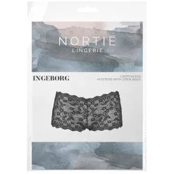 Sinful NORTIE Ingeborg Kruisloze Hipster Met Open Achterkant -Sexy lingerie Verkoop 20269 nortie ingeborg bundlos hipster med cage back 90 pack q100