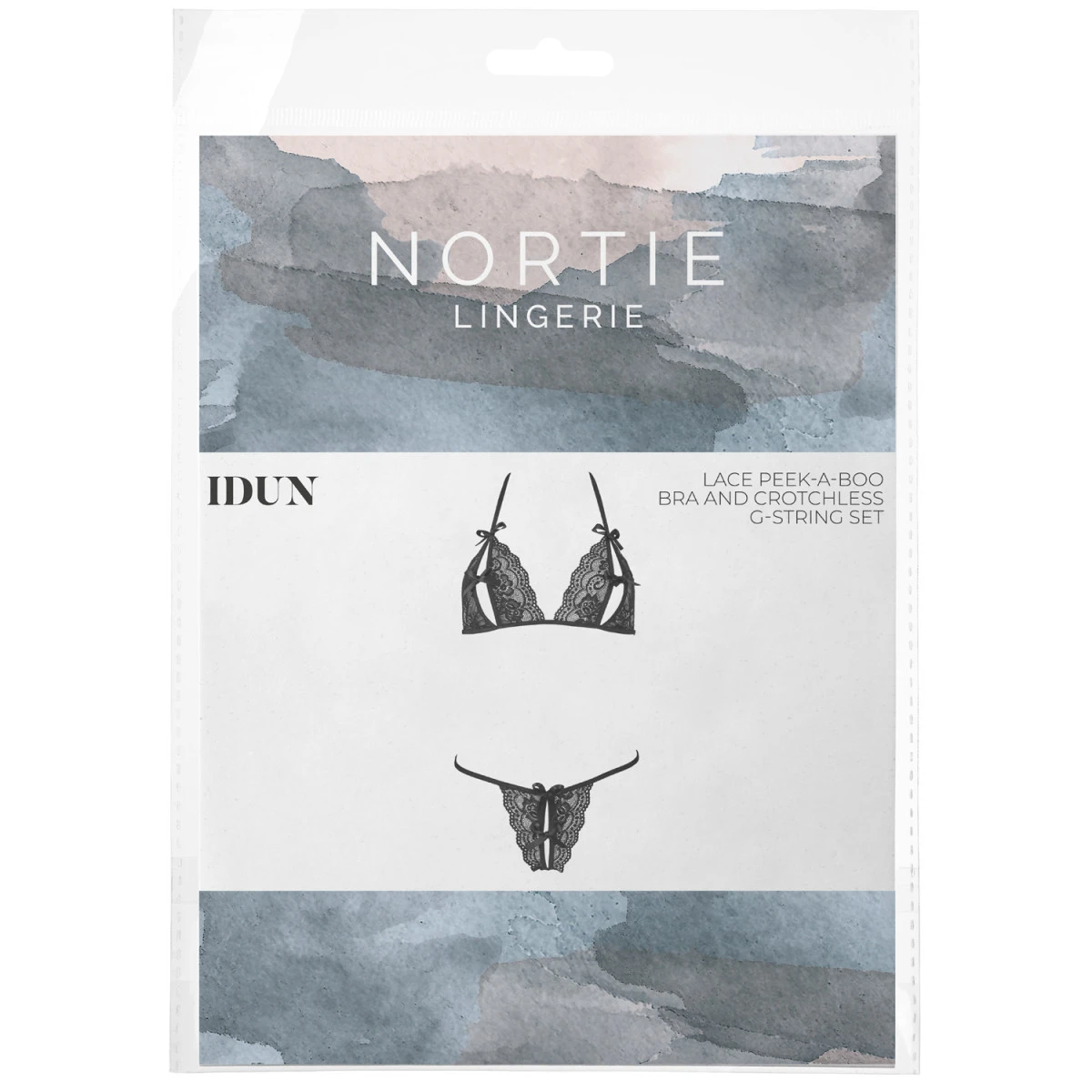 Sinful NORTIE Idun Kanten Peekaboo BH En Kruisloze String Set 11 Sinful NORTIE Idun Kanten Peekaboo BH En Kruisloze String Set - Afbeelding 9