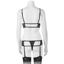 Sinful NORTIE Runa Kanten BH En Jattetelgordel Set -Sexy lingerie Verkoop 20274 runa blonde bh og str mpeholder s t 03