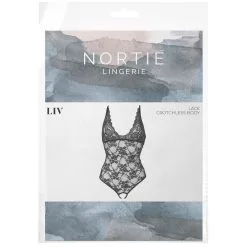 Sinful NORTIE Liv Kanten Kruisloze Body -Sexy lingerie Verkoop 20275 nortie liv bundlos blonde body 90 pack q100