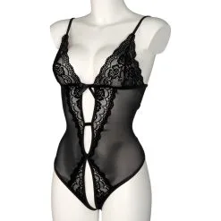 Sinful NORTIE Vilja Black Lace Kruisloze Body 15 Sinful NORTIE Vilja Black Lace Kruisloze Body -Sexy lingerie Verkoop 20276 nortie vilja bundlos blonde body 07 product q100