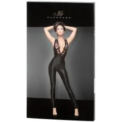 Waligora Noir Handmade Wetlook Catsuit Met Kant 7 Waligora Noir Handmade Wetlook Catsuit Met Kant -Sexy lingerie Verkoop 20290 noir handmade wetlook catsuit med blonder 10 package