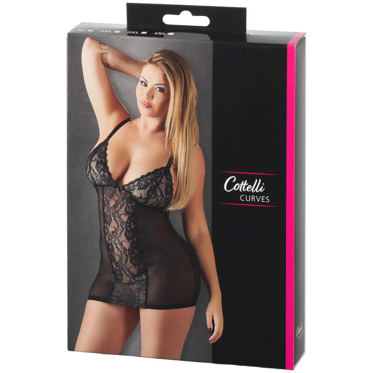 Orion Cottelli Kanten Chemise Grote Maat 7 Orion Cottelli Kanten Chemise Grote Maat - Afbeelding 5