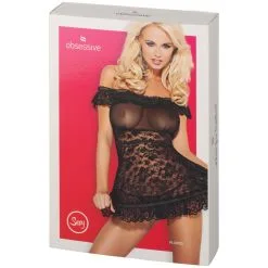 Amocarat Obsessive Flores Babydoll Set 7 Amocarat Obsessive Flores Babydoll Set -Sexy lingerie Verkoop 20707 obsessive flores babydoll saet 90 pack q100 1