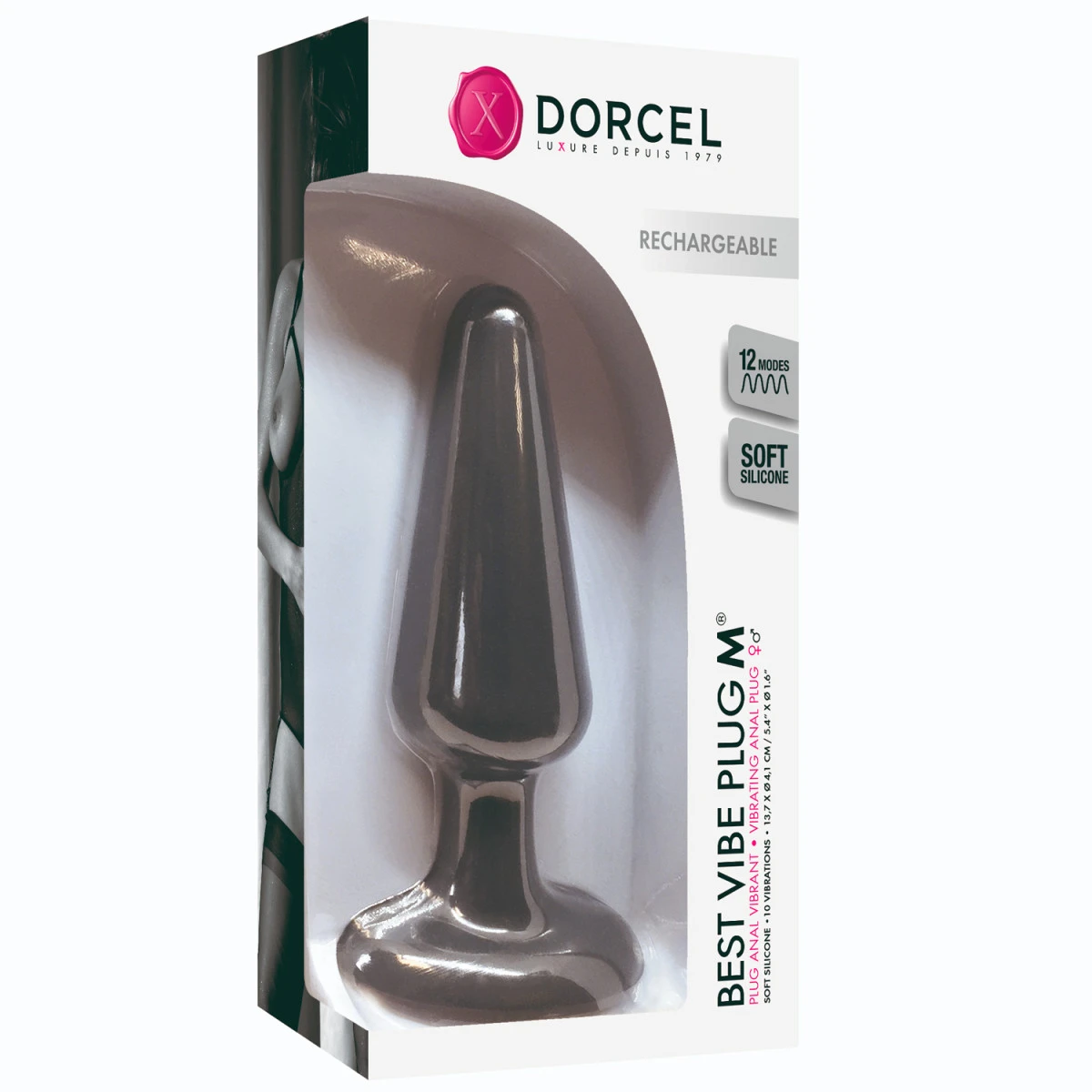 Marc Dorcel Best Vibe-buttplug Gemiddeld 5 Marc Dorcel Best Vibe-buttplug Gemiddeld - Afbeelding 3
